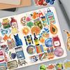 50PCS Mediterranean Tomato Art Aesthetic Stickers Laptop Graffiti Room Skateboard Waterproof Scrapbooking Phone Sticker Decals