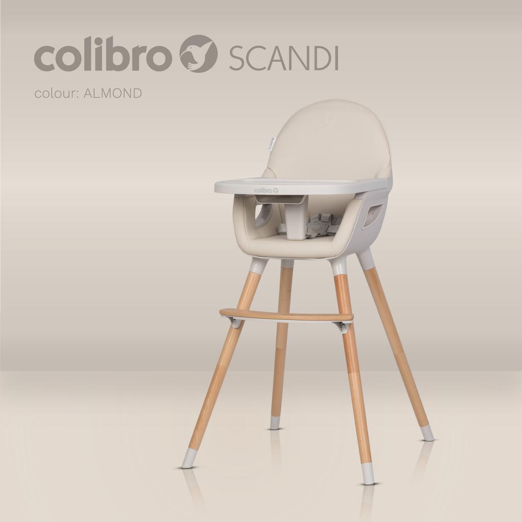 COLIBRO SCANDI ALMOND high chair