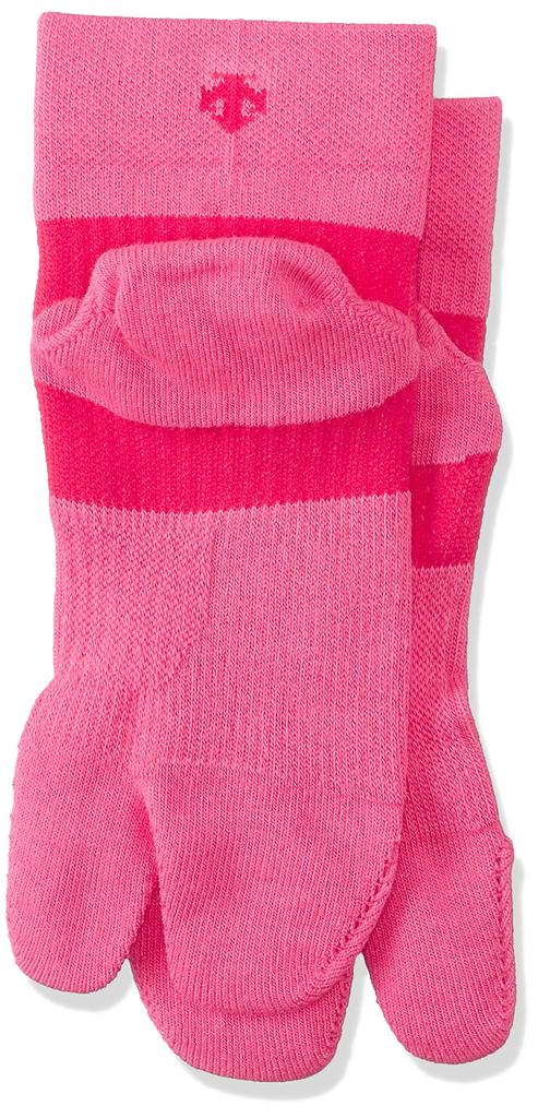 Descente Tabi Laufsocken Antibakteriell und Fersenknöchel Hergestellt in DRANJB12 Größen Socken, Geruchshemmend, Passform, Unterstützung, Gepolstert, Japan, PK, 22-24