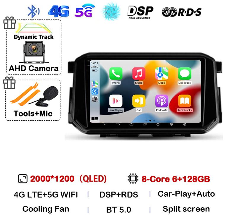 Android 14 Carplay Auto 4G+WIFI For Nissan Terra Xterra 2018 2019 2020-2022 Car Radio Multimedia Video Player GPS 360 Camera DSP