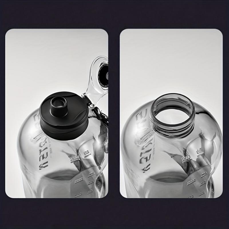 Hiking And Fitness Super Large Capacity Accurate Calibration Water Bottle Food Grade Plastic Material Scientific Drinking