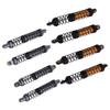 4 Pack Metal RC Car Shock Absorbers High Strength 90mm RC Car Shocks for 1/10 Scale Models with 8 Sp