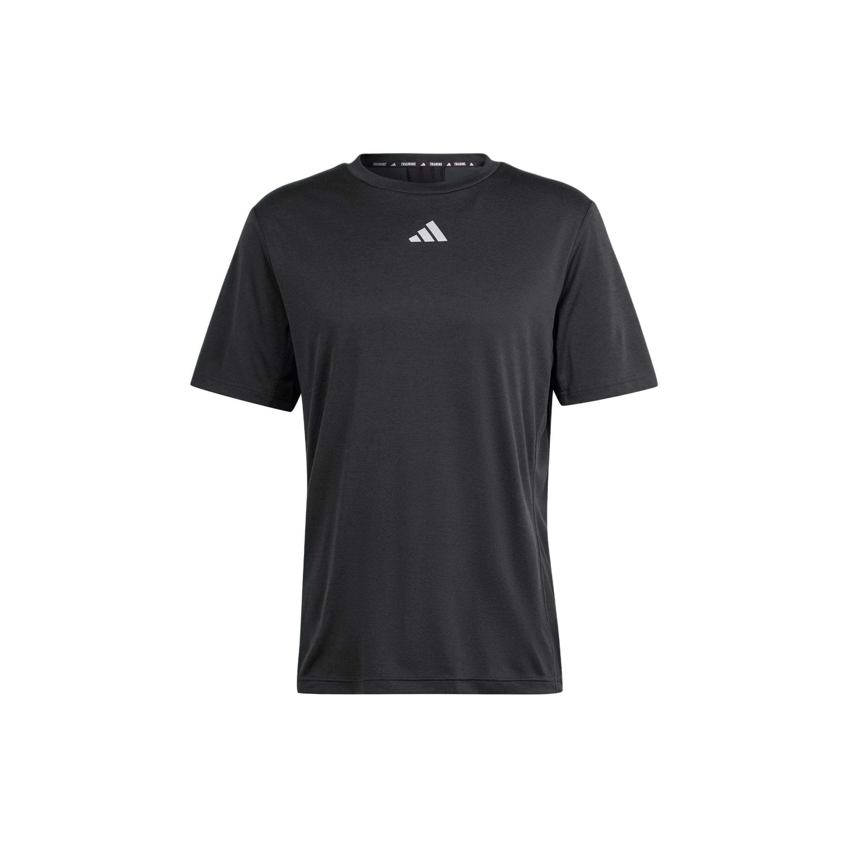 adidas HIIT Workout 3-Stripes Tee Asia Sizing Black Men s IL7128 L