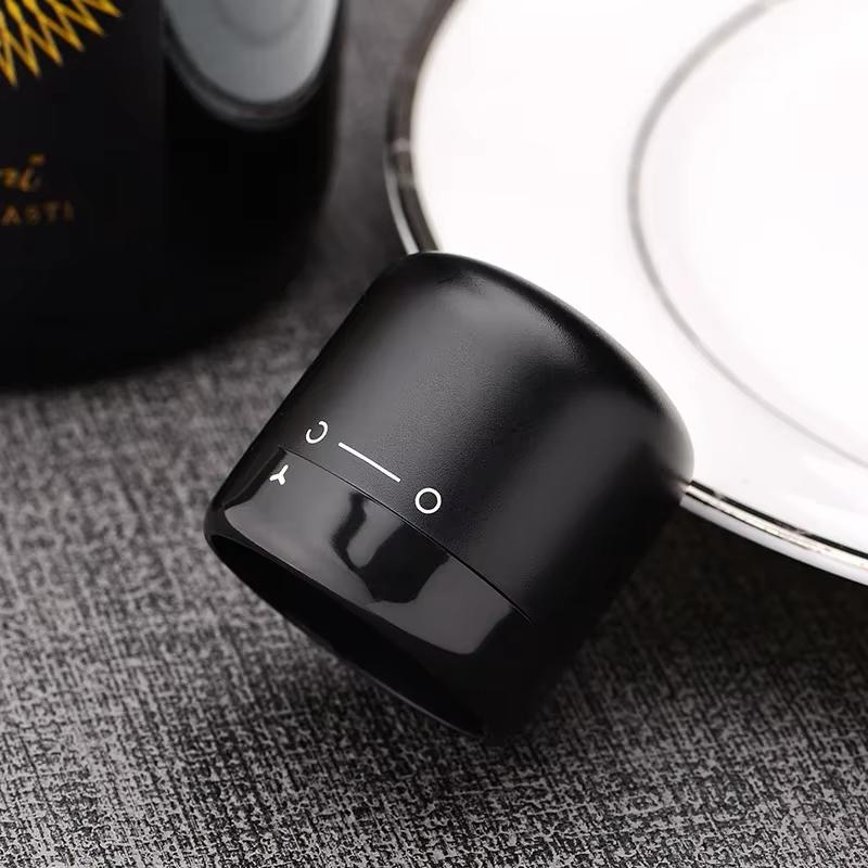 1/2pcs Sealing Red Wine Champagne Stoppers Rotating Leak Proof Reusable Leakproof Stoppers Domestic Kitchen Keep Fresh Tools