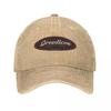 Breedlove Guitars Logo Baseball Caps Fashion Washed Denim Hats Outdoor Adjustable Casquette Streetwear Baseball Cowboy Hat
