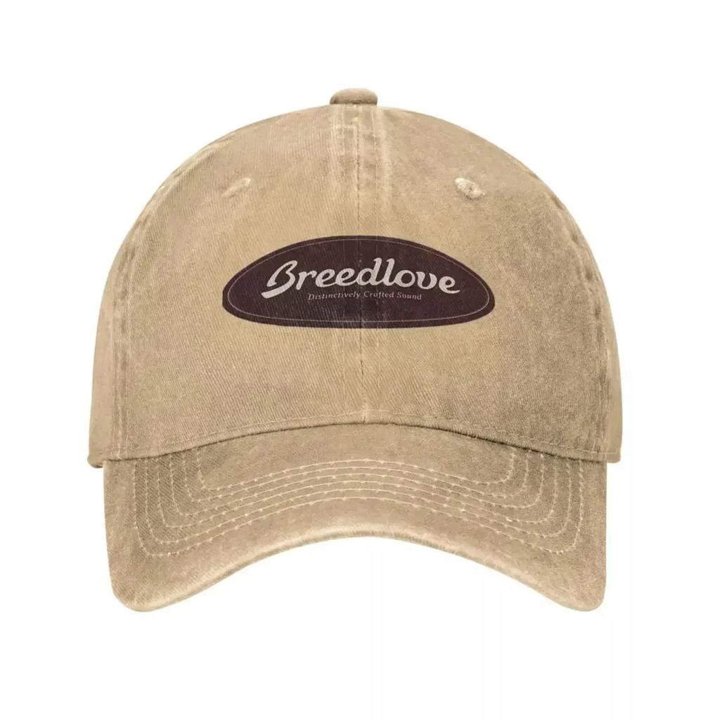 Breedlove Guitars Logo Baseball Caps Fashion Washed Denim Hats Outdoor Adjustable Casquette Streetwear Baseball Cowboy Hat
