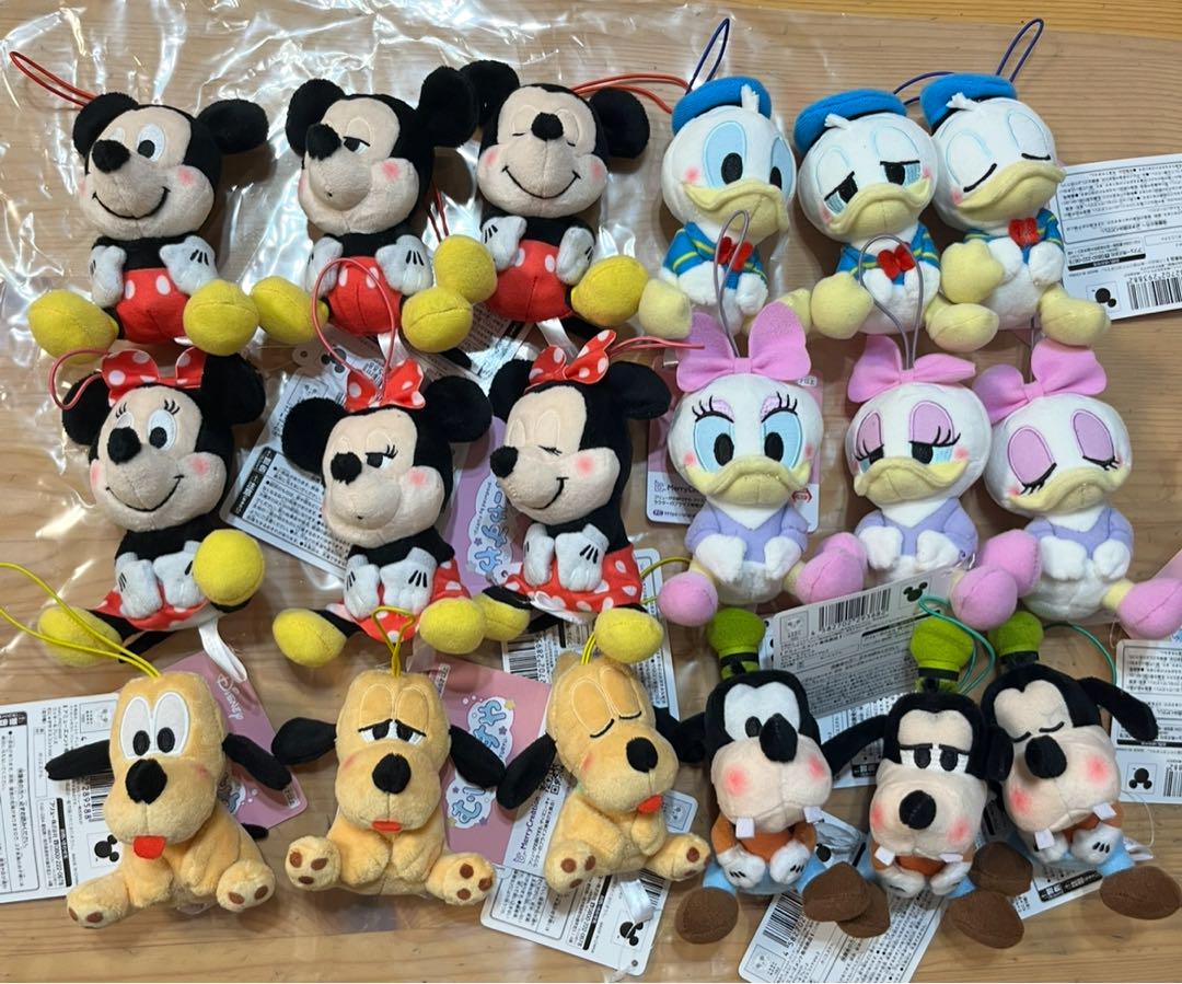 

[USED] Mickey & Friends Munyasya Mascot Vol.1 (9 types) Vol.2 (9 types)