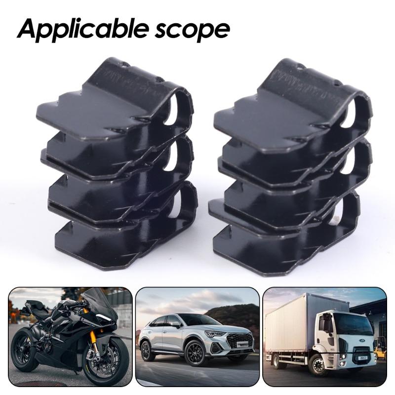 U-förmige Clips Auto Kotflügel Stoßstange Abdeckung Clip-Kit Motorabdeckung Schnalle für Auto Motorräder LKW Schmutzfänger Befestigung 20/10 Stück