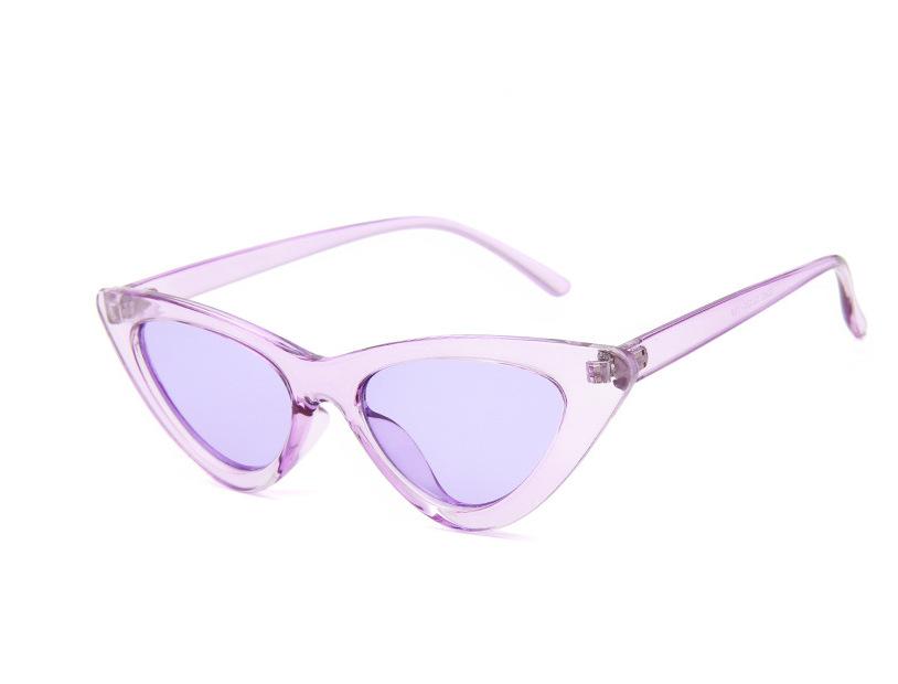 Vintage Okulary przeciwsłoneczne Kocie oko Kobiety Seksowne Retro Małe Kocie oko Okulary przeciwsłoneczne Markowy Projektant Kolorowe Okulary Dla Kobiet