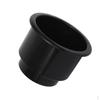 Black Center Drink Bottle Holder Boat Motorhome