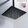 Rainfall Top Spray Shower Accessories Stainless Steel 6/8 Inch Bathroom Showerhead Square/round Large Panel Shower Head