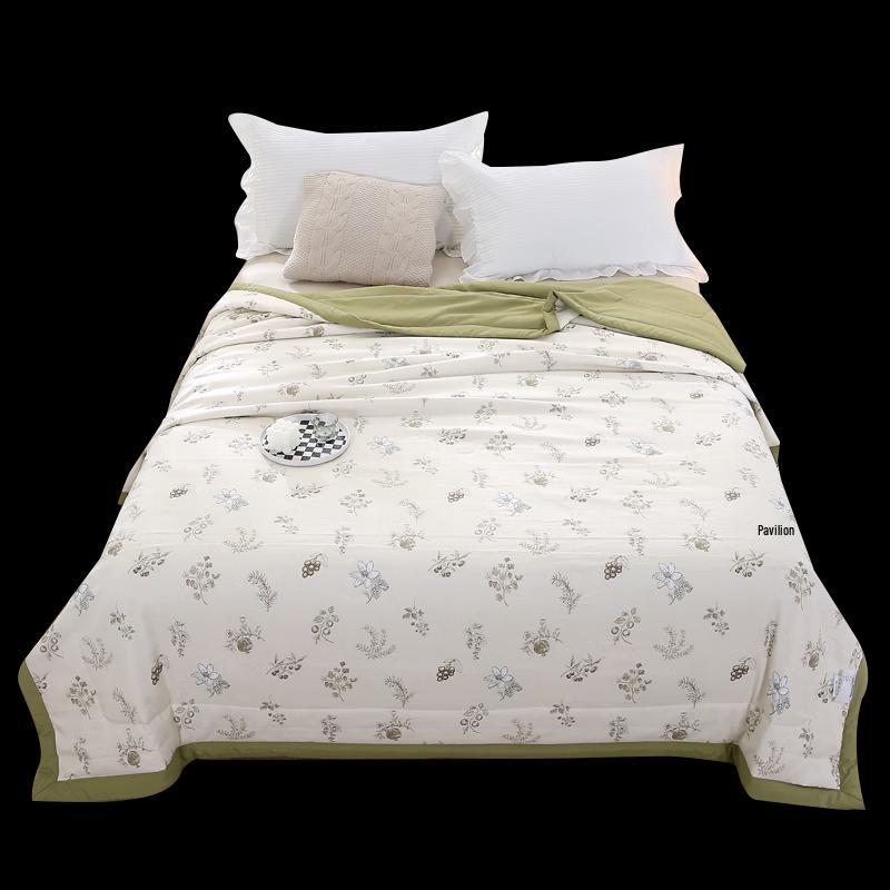 Yabai Washed Cotton Linen Summer Quilt