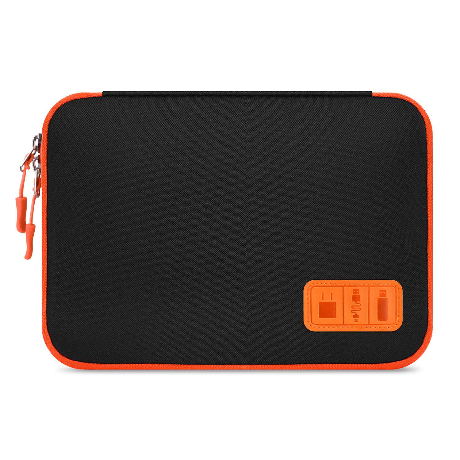 

Digital Accessory Storage Bag Portable Multifunctional Electronic Accessory Hard Disk Charger Data Cable Organization Bag оранжевый