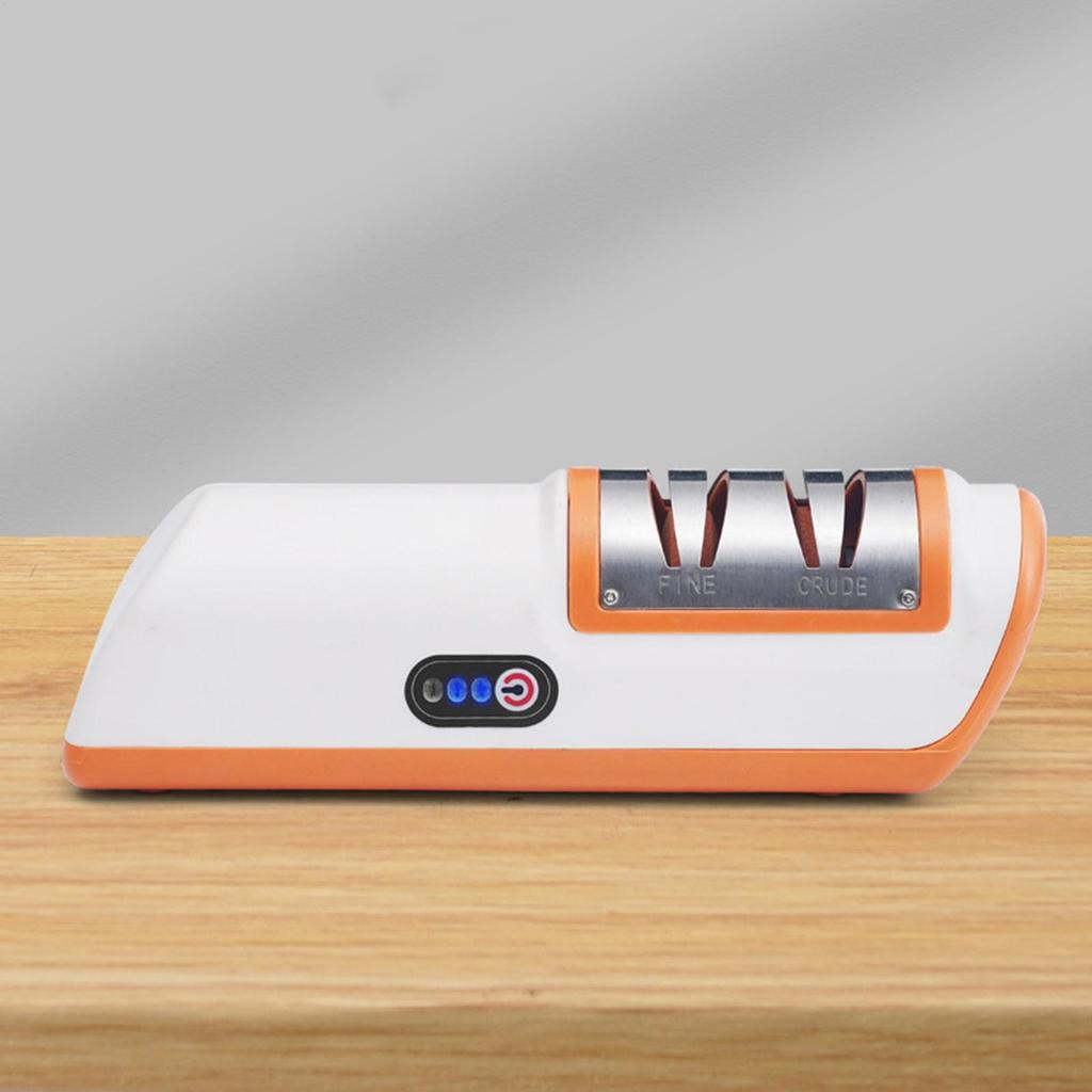 Cutter Sharpener 3-Stage Cutting Tool Grinding Stone Automatic USB Charging Electrical Cutter Sharpener For Polishing Razor