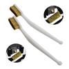 Copper Wire Brush Industrial Light Scrubbing Plastic Handle Set