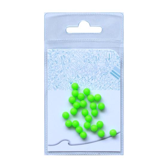 20/25Pcs Outdoor Fishing Fake Bait Easy Installation Luminous Beans Silicone Beads Fishing Lure Easy-to-Carry Fishing Gear