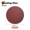 Uxcell Sanding 180 Grit Aluminum Oxide Hook and Loop Round Sander Paper for Sanding Auto Car and Metal 5-Piece 12-Inch Discs, Stick-Back Sandpaper,