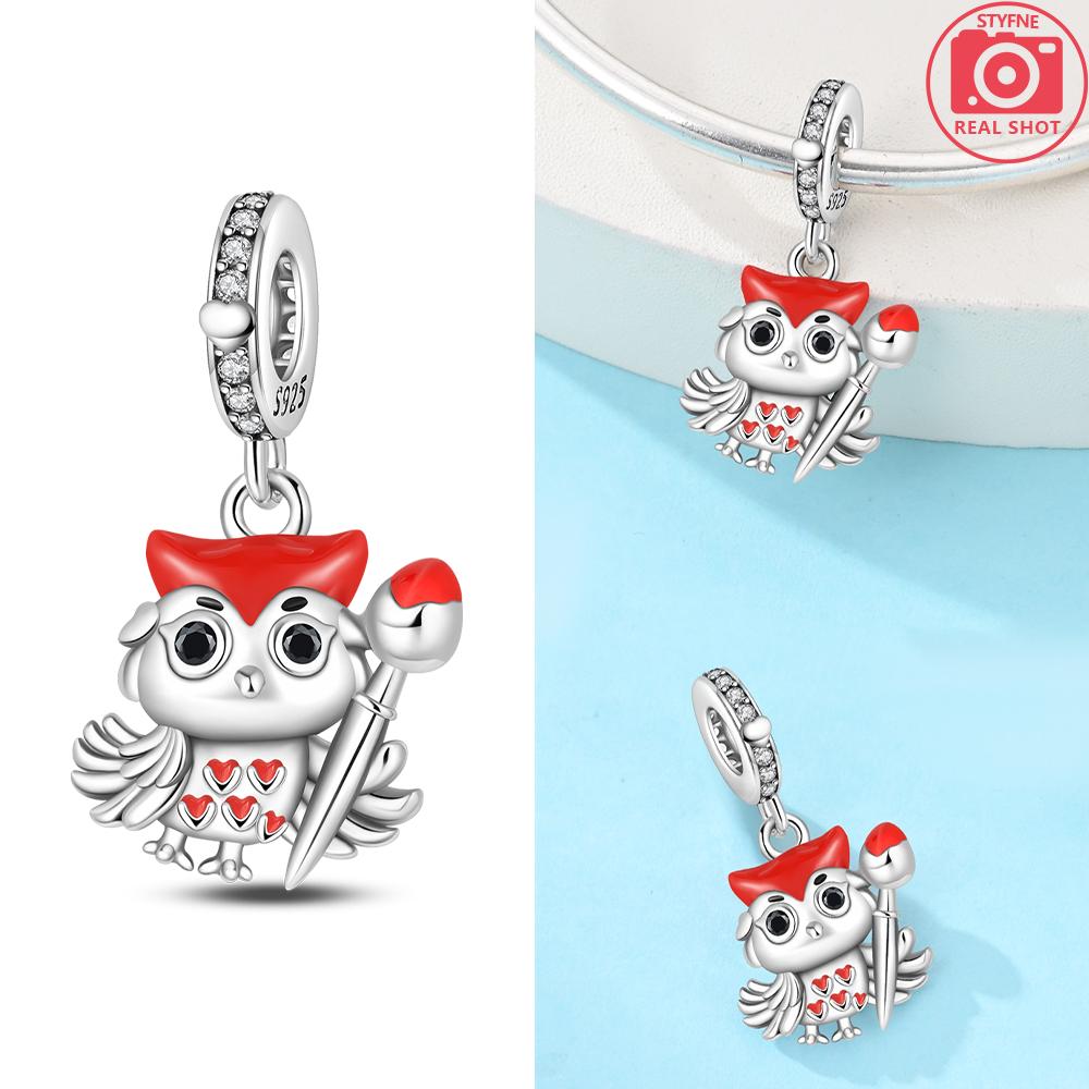 Authentic Charm Blue Dream Sea Star Shape Jellyfish Fish Tail Animal Cat Bead Compatible With Bracelets Women Jewellery Accessory Fine Gift Set