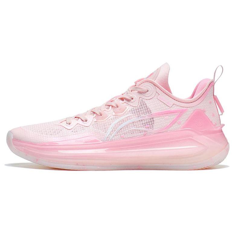 

Li Ning Liren 3 V2 Peach Blossom Wine Abrasion Resistant Breathable Low top Basketball Shoes Men s New Light Pink ABAT073-2 41