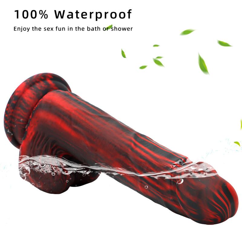 Woman's Liquid Silicone Soft Simulation Big Dildo Dildo Masturbation Device Backyard Anal Plug