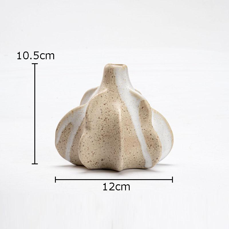 

Round Corner Thorny Ceramic Vase Desk Decoration Floral Vases Artificial Flowers Decorative Flower Arrangement Modern Home Decor