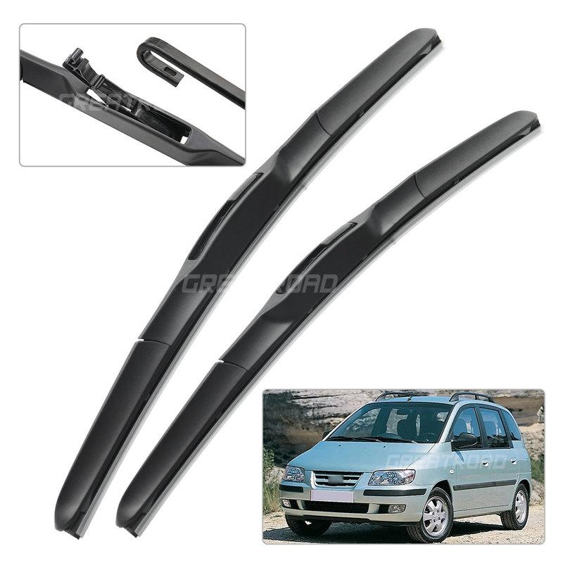 Für Hyundai Matrix 2001-2009 2002 2003 2004 2005 2006 2007 Scheibenwischer Frontscheibenwischerblätter Windschutzscheibe Windschutzscheibe Fensterwischer 22"+16"""