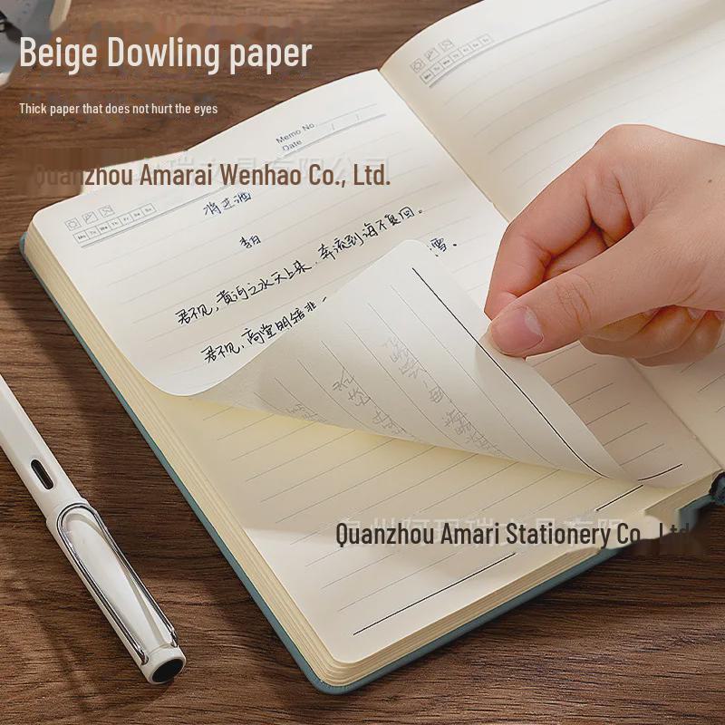 Luxusní kožený A5 obchodní zápisník: Silný, Elegantní Diář pro Profesionály a Studenty