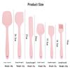 6-Piece Silicone Spatula & Brush Set for Barbecue & Baking