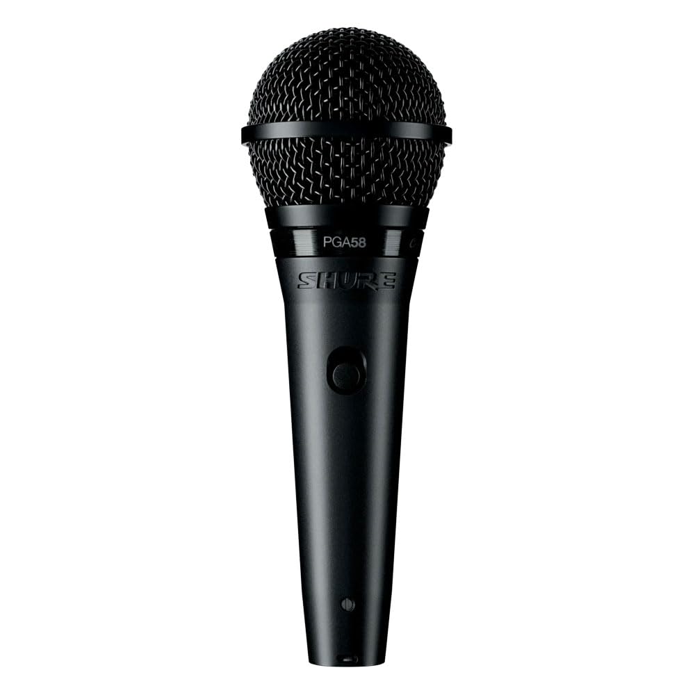 

SHURE Cardioid dynamic microphone for vocals without attached cable PGA58-LC [] чорний