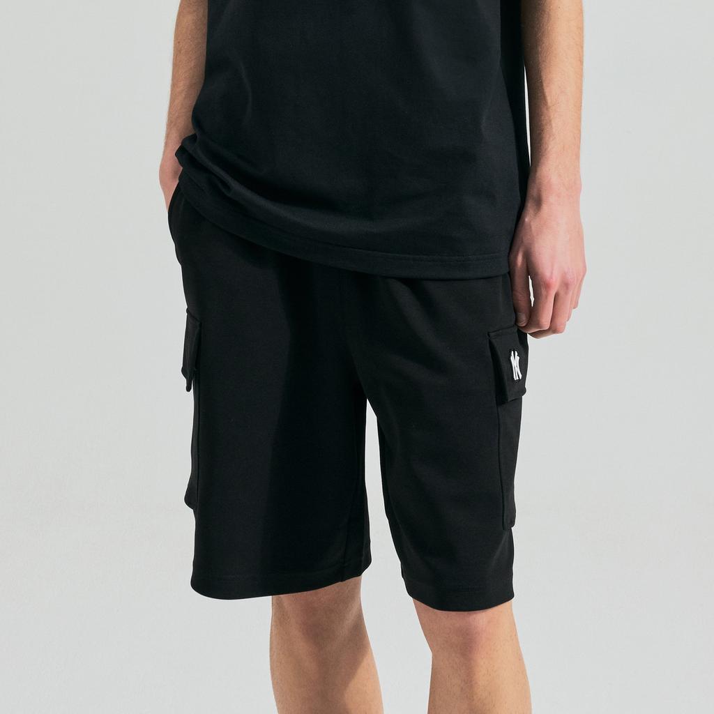 New MLB New York Yankees Cargo Shorts Unisex Black 3ASPB0743-50BKS