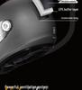 Certified Retro Fiberglass Full Face Helmet for Kids' Motorcycles and Scooters
