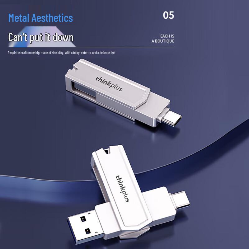 Lenovo TPCU301plus Dual-Interface Rotating USB Drive