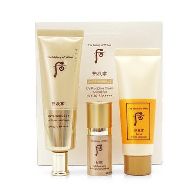 The Who Gong Jin-hyang Jin Hae-yoon Špeciálny krém proti vráskam/SPF50+PA++++, 1 sada