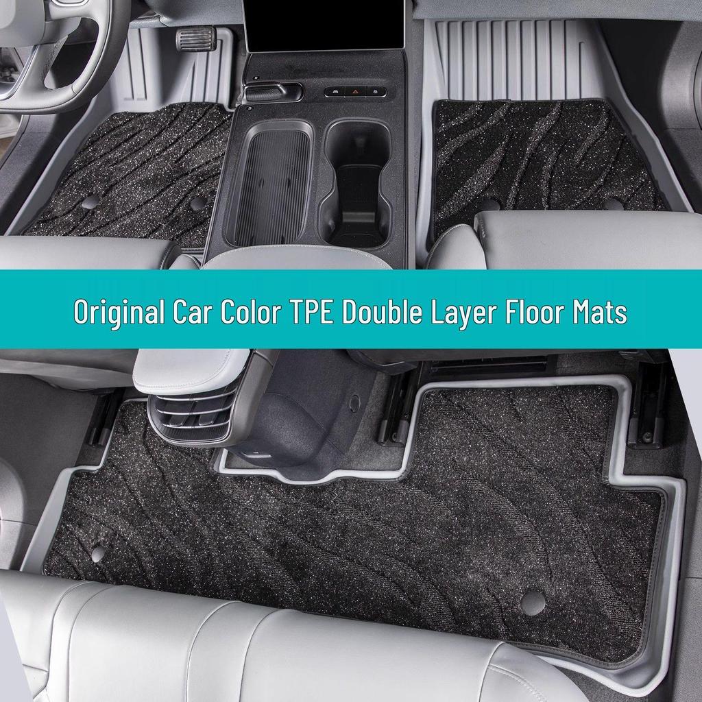 2024 NIO ET5/ET5T TPE Floor Mats: Custom Fit, Fully Enclosed Auto Interior Accessory
