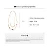 Geometric Beaded Ceramic Flower Boho Chain Long Necklace Hot Retro Necklace  Women