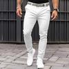 Men's Slim Fit Zipper Pocket Casual Pants