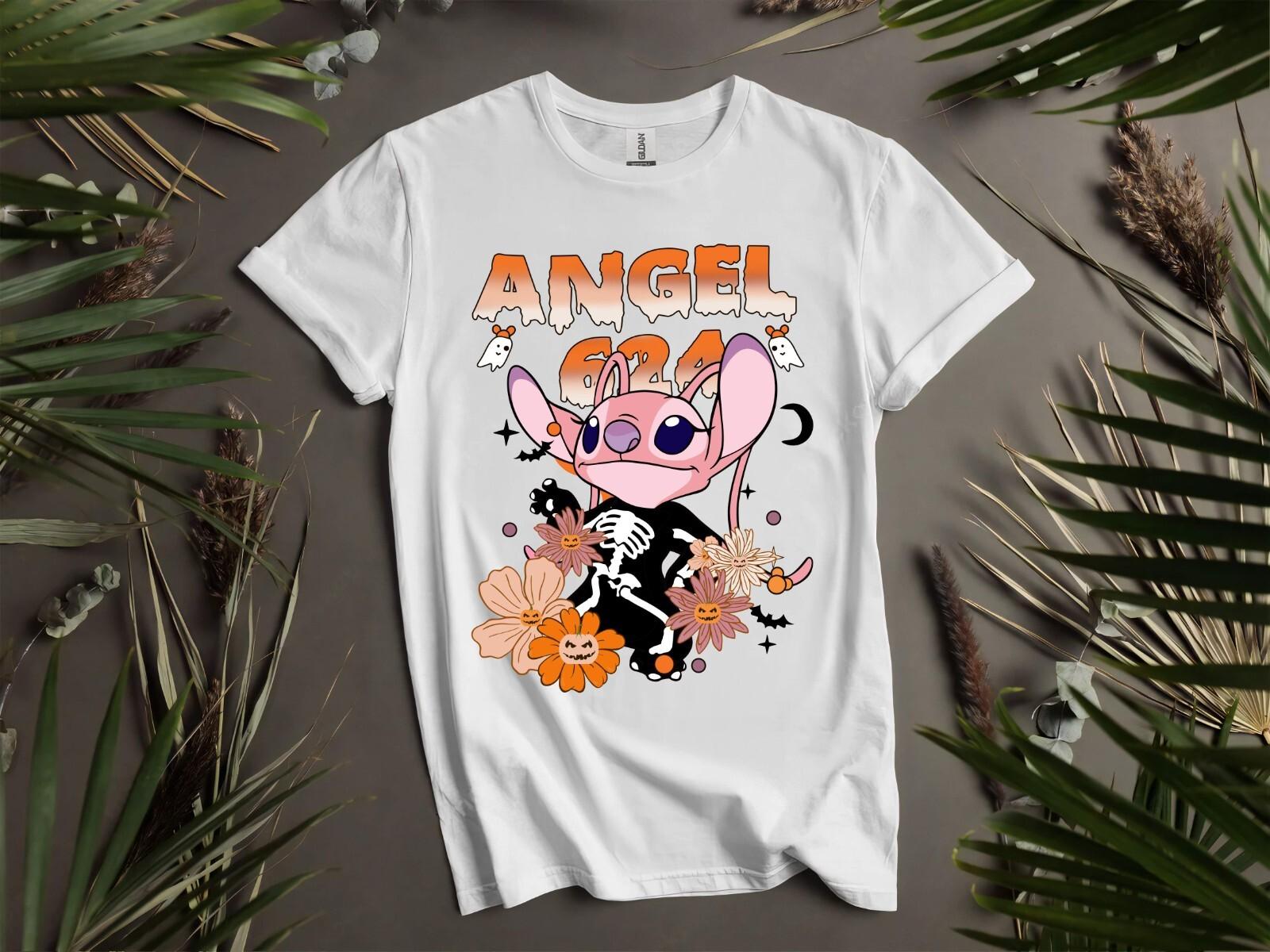 Angel Halloween Mood T-Shirt Mens Womens Tees Top T Shirt Mens Womens Tees Top Men Women Unisex Tshirt K1020 L
