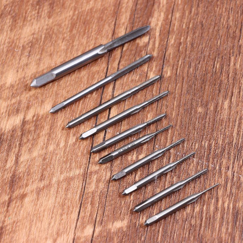 10Pcs Mini M1 To M3.5 Machine Hand Tap Thread Wire Tapping Threading Taps For Machining Nuts Or Other Common Thread