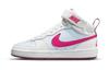 Court Borough Mid 2 'White Sangria Pink Prime' GS CD7782-006