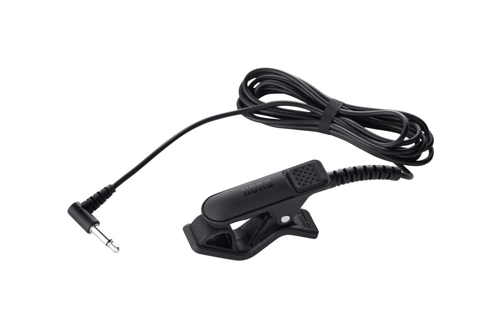 KORG CM-400 BK Clip-on Contact Microphone for Tuners, Black