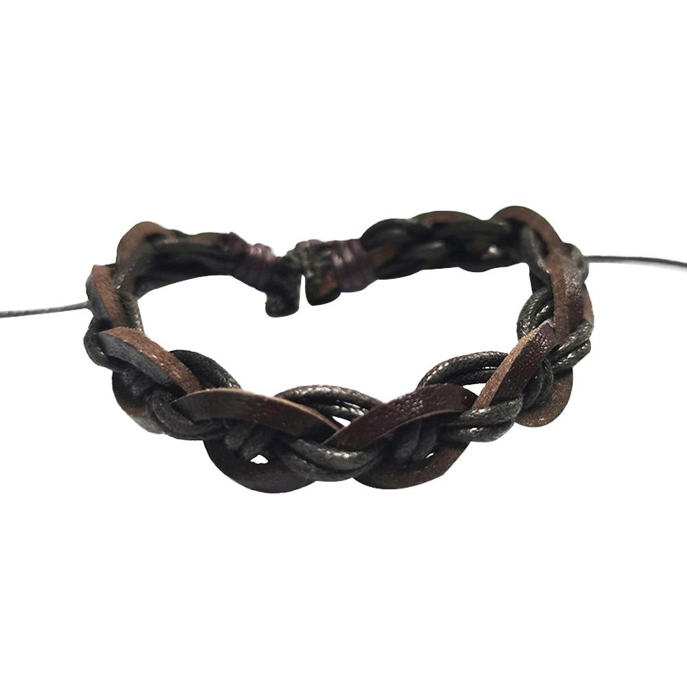 Gold Jewelry Leather Bracelet Domineering Retro Men S Korean Leather Bracelet Bracelet