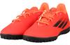 Adidas X Speedflow.4 Mesh Abrasion Resistant Low top Soccer Shoes Red Kids' FY3327