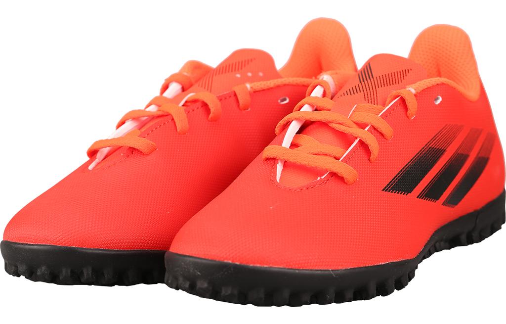 Adidas X Speedflow.4 Mesh Abrasion Resistant Low top Soccer Shoes Red Kids' FY3327