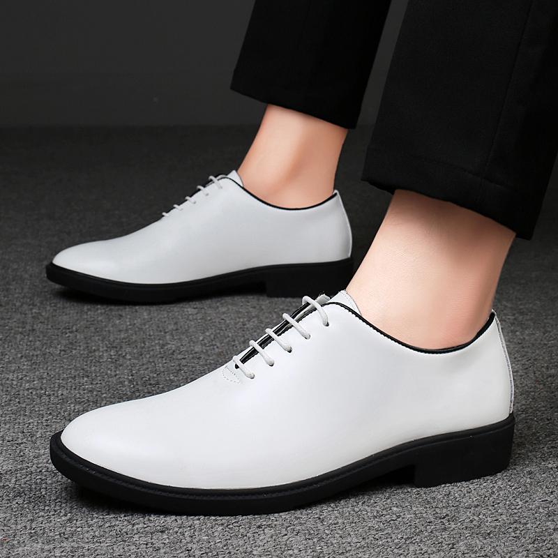 Business Herren Oxford Lederschuhe All-Match Herren Freizeitkleidung Schuhe Klassische Herrenschuhe für Hochzeit Marken Herrenschuhe Größe 36-49
