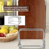 Cutting Board Rack Cookware Holder Storage Stand Baking Cookie Pan Sheets Pot Lids