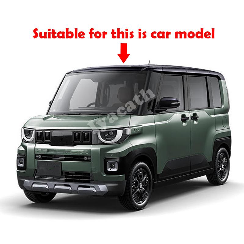 For Mitsubishi Delica MINI 2025 2026 Car Door Audio Speaker Cover A-Pillar Tweeter Speaker Surround Cover Interior Accessories