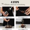 Efficient Brewing Stainless Steel Coffee Filter Press Portable Piston Design Final Spring Drive Maker Reusable Brewer for Home Office Travel Pressing