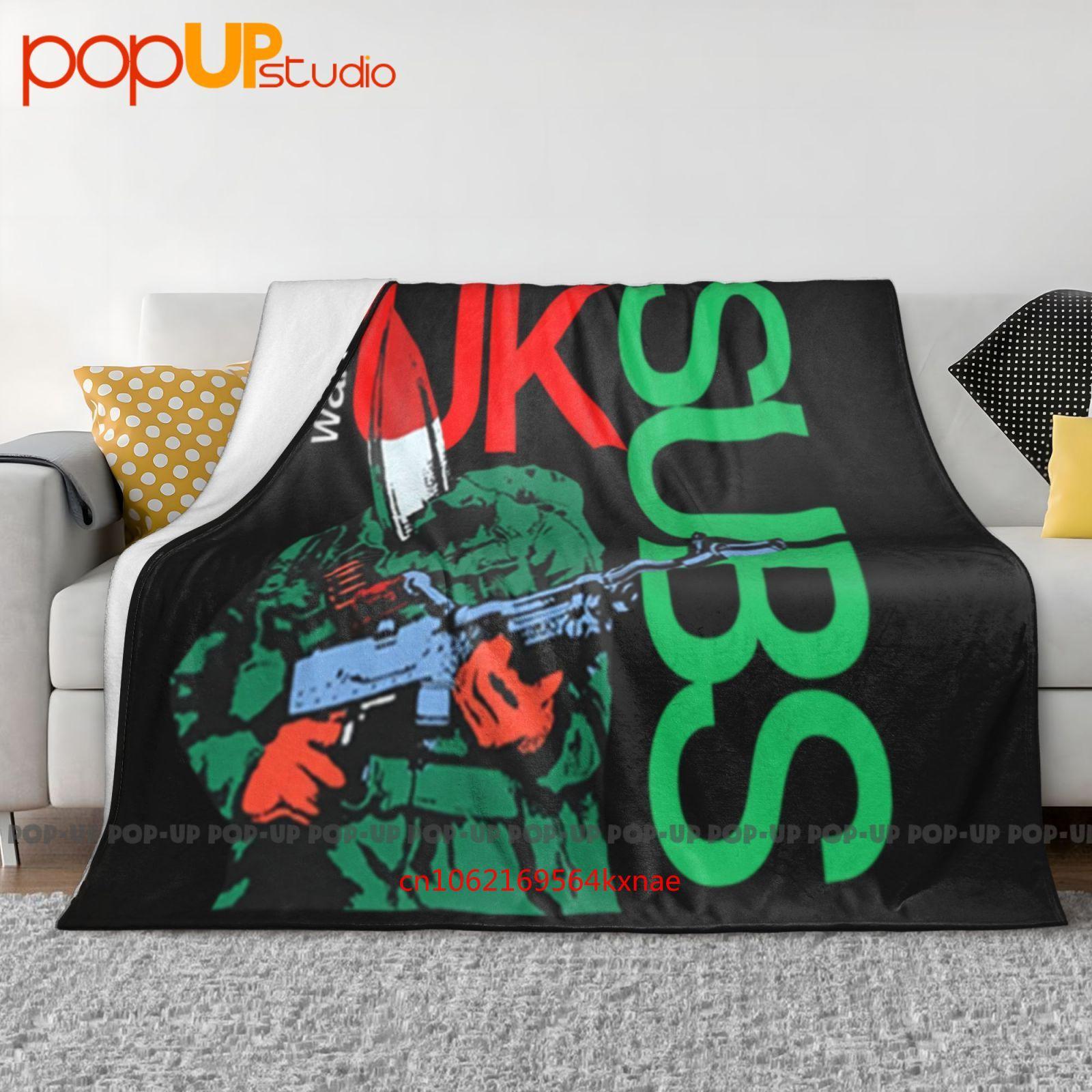 

Uk Subs Warhead Band Logo Ultra-Soft Blanket Quilt Winter Sofa Cover Bed Covers 30x40in