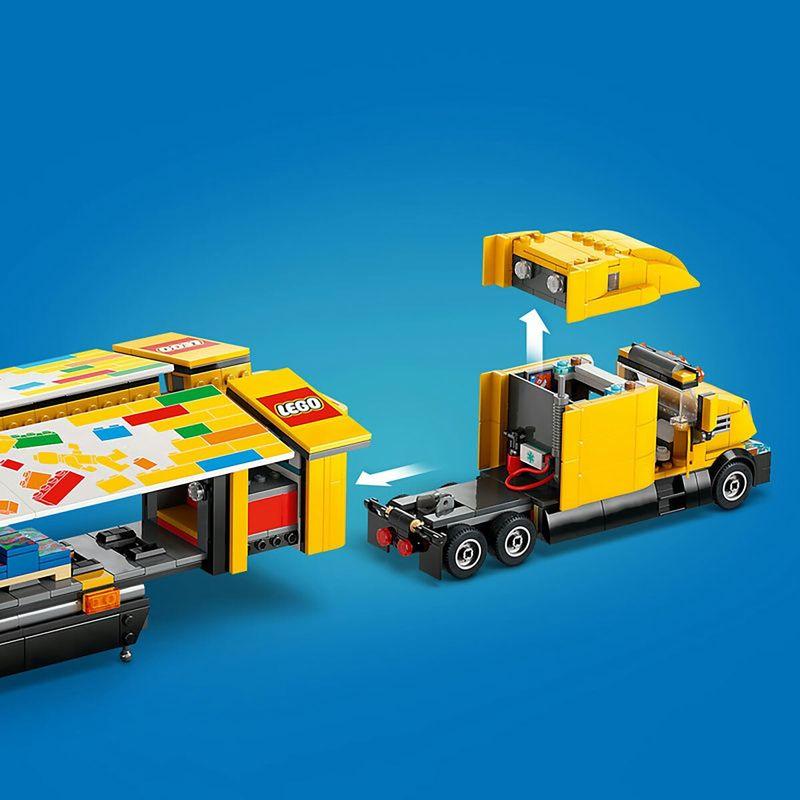 LEGO City Yellow Delivery Truck
