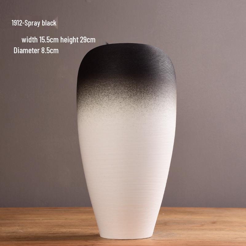 Handmade Modern Minimalist Ceramic Vase for Creative Flower Arrangements